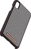 Etui i futerały do telefonów - Nordic Elements Nordic Elements Saeson Idun - Materiałowe etui iPhone XR Dark Brown Pattern 2 - miniaturka - grafika 1