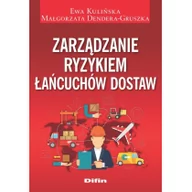 Biznes - Difin Zarządzanie ryzykiem łańcuchów dostaw Ewa Kulińska, Małgorzata Dendera-Gruszka - miniaturka - grafika 1
