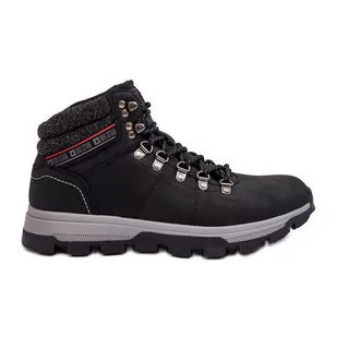 Męskie Buty Trekkingowe Big Star KK174215 Czarne - Buty trekkingowe męskie - miniaturka - grafika 1