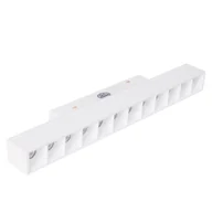 Lampy sufitowe - Kuchenna lampa liniowa magnetyczna Magnetic M0026N Maxlight LED 12W 3000K biała - miniaturka - grafika 1