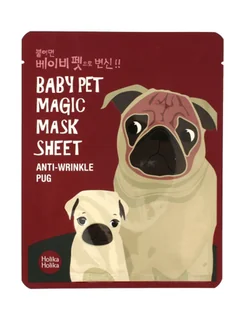 Holika Baby Pet Magic Mask Sheet maska w płacie Mops 1szt - Maseczki do twarzy - miniaturka - grafika 5