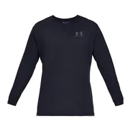 Bielizna sportowa damska - Longsleeve treningowy męski Under Armour Sportstyle Left Chest LS - miniaturka - grafika 1