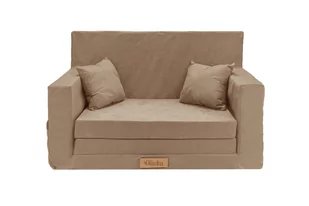 MINI SOFA Kanapa rozkładana piankowa dla dzieci Beżowa - Sofy i kanapy MINI SOFA Kanapa rozkładana piankowa dla dzieci Beżowa - Sofy i kanapy - miniaturka - grafika 1