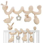 Łóżeczka i kojce - ZAWIESZKA Spirala do wózka łóżeczka grzechotki sprężyna zawieszki niemowlaka - miniaturka - grafika 1