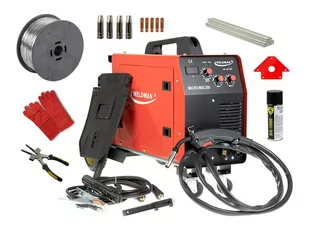Spawarka Migomat Weldman Micro MIG 200 Pakiet akcesoriów 1 - 103 105_pakiet1 - Spawarki - miniaturka - grafika 1