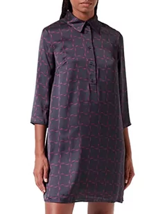 Sisley Sukienka damska, Multicolor Grey And Purple 66W, 48 - Sukienki - miniaturka - grafika 1