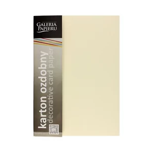 Karton ozdobny A4 200g Holland kremowy (20) - Papier do drukarek - miniaturka - grafika 1