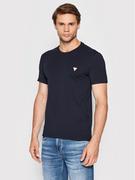 Koszulki męskie - GUESS T-Shirt M2YI24 J1311 Granatowy Super Slim Fit - miniaturka - grafika 1