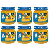 Desery dla dzieci - Zestaw Gerber Zupka, rosołek drobiowo-wołowy, po 5 miesiącu, 6 x 125 g - miniaturka - grafika 1