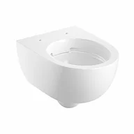 Miski WC - Koło Nova Pro Zestaw Toaleta WC 49x35,5 cm krótka bez kołnierza + deska wolnoopadająca + stelaż podtynkowy Technic GT + przycisk Eclipse 2 biały/biały 99673000 - miniaturka - grafika 1