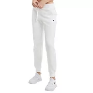 Spodnie damskie - Champion Damskie spodnie treningowe Powerblend, biały, XS - miniaturka - grafika 1