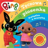 Książki edukacyjne - Bing. Tęczowa piosenka. Książka z muzyką - miniaturka - grafika 1