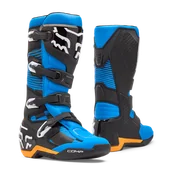 Buty motocyklowe - Buty Cross FOX Comp Niebieski45 - miniaturka - grafika 1