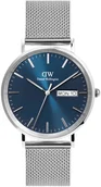 Zegarki męskie - Zegarek Daniel Wellington DW00100833 Classic Day Display Sterling Arctic - miniaturka - grafika 1
