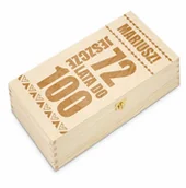 Zestawy do wina - Skrzynka jasna XL na wino z grawerem dla niego na urodziny - miniaturka - grafika 1