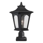 Lampy ogrodowe - Quoizel BEDFORD QZ/BEDFORD3/M zewnętrzna lampa stojąca 1x100W E27 - miniaturka - grafika 1