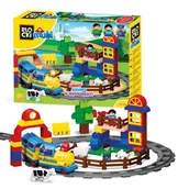 Klocki - Klocki Blocki, Mubi, Kolejka lokomotywa - miniaturka - grafika 1