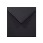 Koperty - Koperty kwadratowe czarne 120g/m2 K4 Shan 10 szt - miniaturka - grafika 1