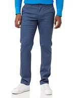 Spodenki męskie - Tommy Hilfiger Męskie spodnie Denton Printed Structure Chino, indygo (Faded Indigo), 34W / 36L - miniaturka - grafika 1