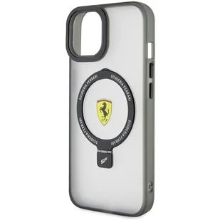 Ferrari FEHMP15SUSCAH iPhone 15 6.1" transparent hardcase Ring Stand 2023 Collection MagSafe - Etui i futerały do telefonów - miniaturka - grafika 6