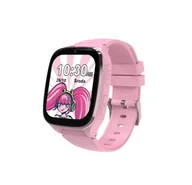 Smartwatch - Kiano Watch KID 4G LTE Różowy - miniaturka - grafika 1