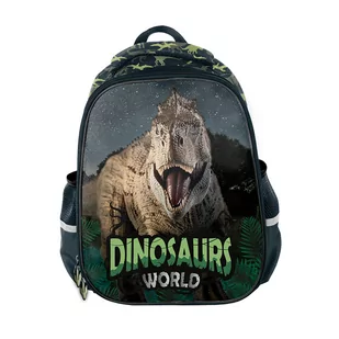 Plecak Szkolny Tornister Paso Świat Dinozaurów - Plecaki szkolne i tornistry - miniaturka - grafika 1