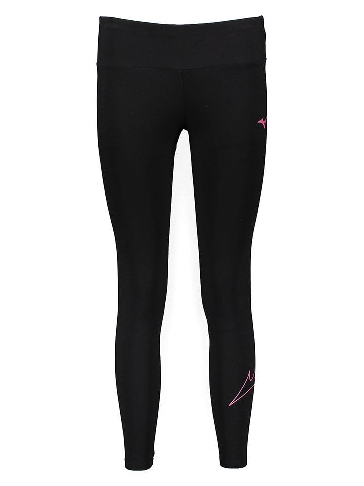 Mizuno Legginsy w kolorze czarnym