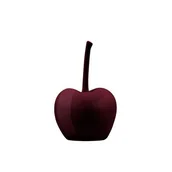 Figurki dekoracyjne - Figurka ceramiczna Jabłko, bordowy połysk symbol 2230 - miniaturka - grafika 1