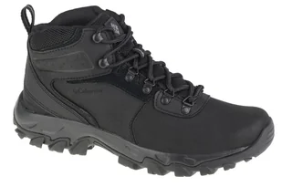 Trekkingi Columbia - Newton Ridge Plus II Waterproof BM3970 Black/Black 011 - Buty trekkingowe męskie - miniaturka - grafika 1