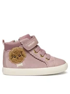 Buty dla dziewczynek - Geox Sneakersy B Gisli B561MB 022BC C8056 M Różowy - miniaturka - grafika 1