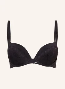 Calvin Klein Biustonosz Push-Up Perfectly Fit Lace schwarz - Biustonosze - miniaturka - grafika 1