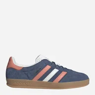 Trampki męskie - Tenisówki męskie zamszowe adidas Gazelle Indoor W IG1640 (7UK) 40.5 Granatowe (4066765024060) - miniaturka - grafika 1