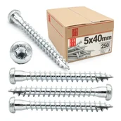 Wkręty - Wkręty do łączników ciesielskich anchor 5x40mm 250szt. - miniaturka - grafika 1