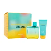 Zestawy perfum damskich - Mandarina Duck Vida Loca Zestaw woda toaletowa 100 ml + żel pod prysznic 50 ml - miniaturka - grafika 1