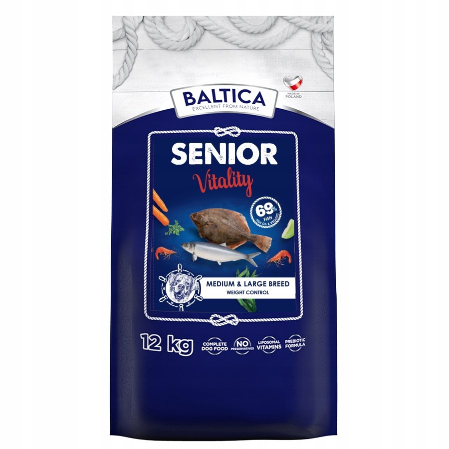 BALTICA Senior Vitality M&L 12 kg