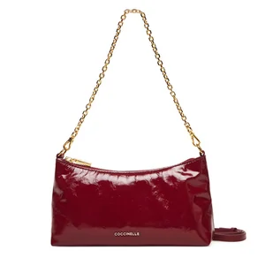 Torebka Coccinelle THJ Coccinelle Aura Shiny E5 THJ 55 01 01 Bordowy - Torebki damskie Torebka Coccinelle THJ Coccinelle Aura Shiny E5 THJ 55 01 01 Bordowy - Torebki damskie - miniaturka - grafika 1