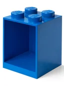 Zestawy mebli dla dzieci - LEGO Regał ścienny "4 Knobs" w kolorze niebieskim - 15,9 x 47 x 16,1 cm - miniaturka - grafika 1