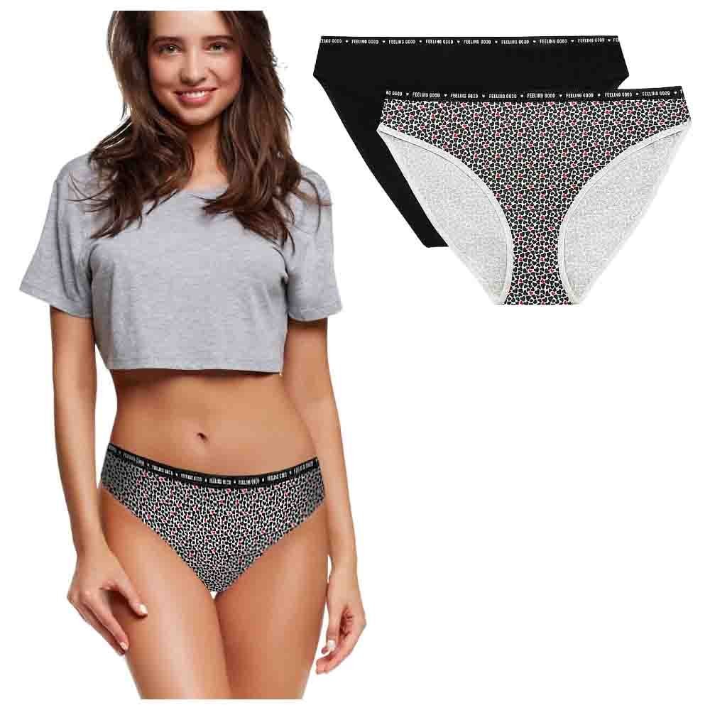 HENDERSON Majtki Damskie Figi 2 sztuki Rozmiar S