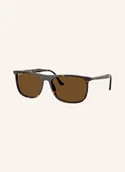 Okulary przeciwsłoneczne - Ray-Ban Okulary Przeciwsłoneczne rb2216 braun - miniaturka - grafika 1