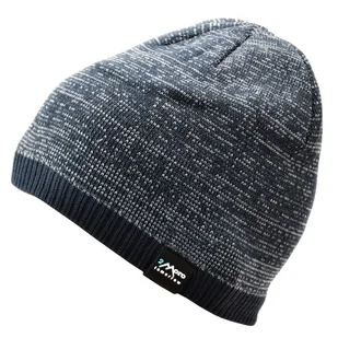 Męska Zimowa Czapka Granatowo-szara z polarem - L/XL TOMORROW ST-547 - Czapki damskie - miniaturka - grafika 1