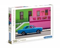 Puzzle - Clementoni Puzzle 500 HQ The Blue Car - miniaturka - grafika 1