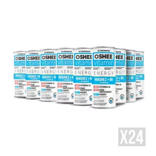 24x OSHEE ZERO Vitamin Energy Magnez owoce egzotyczne 250 ml - Napoje gazowane - miniaturka - grafika 1