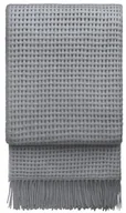 Koce - Elvang Pled wełniany Basket Light Grey - miniaturka - grafika 1