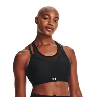 Biustonosze - Biustonosz fitness Under Armour Infinity Mesh Low czarny 1376886-001 M - miniaturka - grafika 1