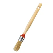 Pędzle i wałki - Pędzel okrągły w skuwce metalowej 2 / 20 mm SINPO - miniaturka - grafika 1