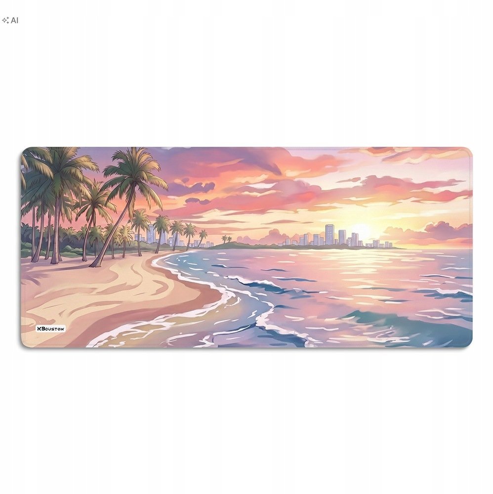 NoName Podkładka Duża Podkładka Pod Mysz 3mm Grubość Jakość 90x40cm KBcustom Prezent Fast