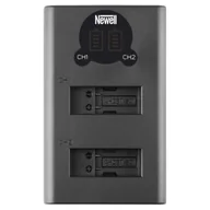 Ładowarki do aparatów dedykowane - Newell Ładowarka do aparatu Ładowarka dwukanałowa DL-USB-C do akumulatorów AABAT-001 NL2115 - miniaturka - grafika 1