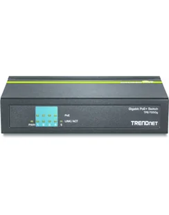 TRENDnet 5-port Gigabit PoE+ Switch - Switche - miniaturka - grafika 1