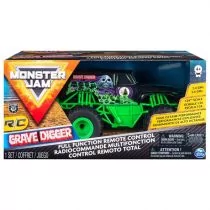 Spin Master Monster Jam 1:24 na radio GRAVEDIGGER 6044955 - Zabawki zdalnie sterowane - miniaturka - grafika 2