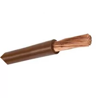 Przewody elektryczne - Przewód LgY 2,5 brązowy H07V-K jednożyłowy, krążek 100m; ELPAR - miniaturka - grafika 1
